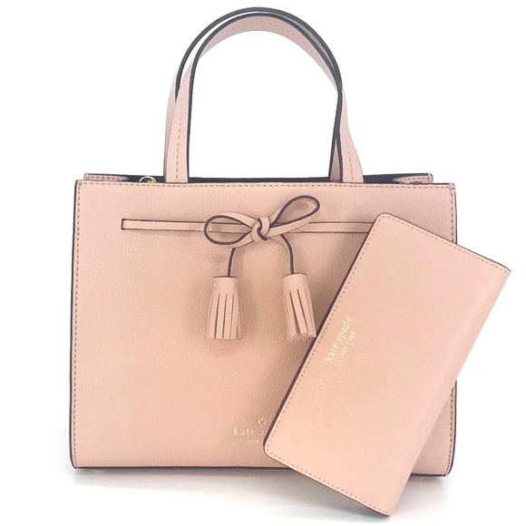 kate spade Handbags - 2PCS Kate Spade Hayes Small Satchel Wallet Set